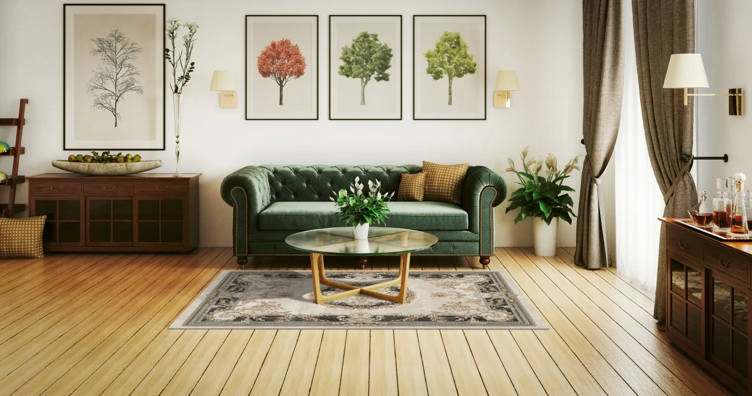 Wilton rug - Marand (grey/beige)