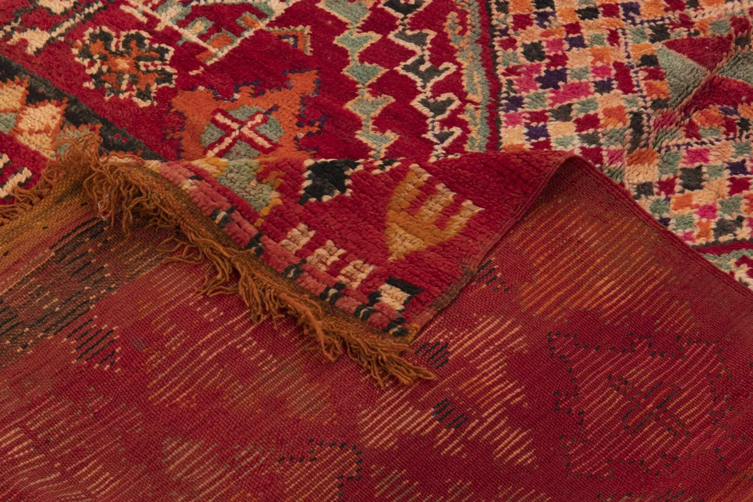 Kilim Moroccan Berber rug Azilal Special Edition 360 x 160 cm