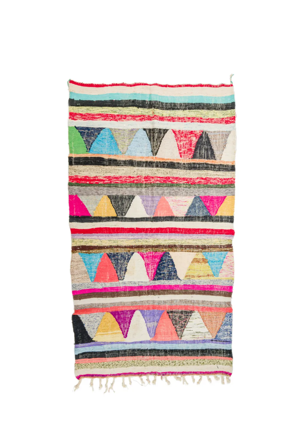 Moroccan Berber rug Boucherouite 145 x 260 cm