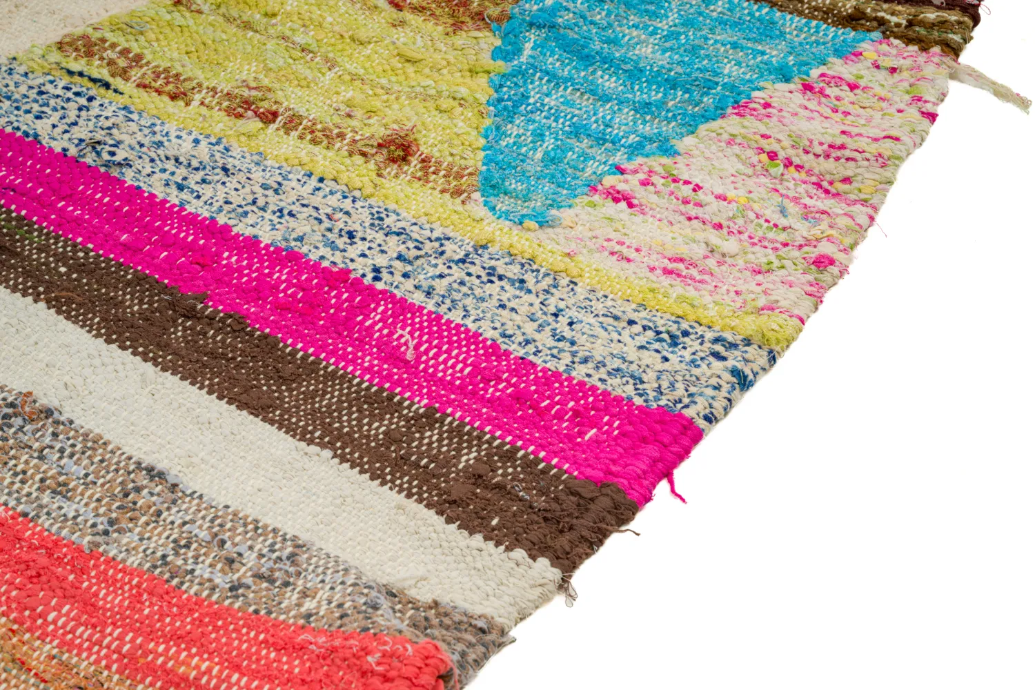 Moroccan Berber rug Boucherouite 145 x 260 cm
