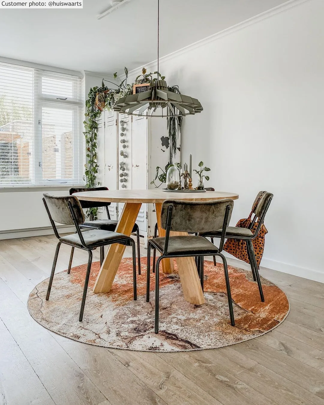 Round rug - Olivera (brown)