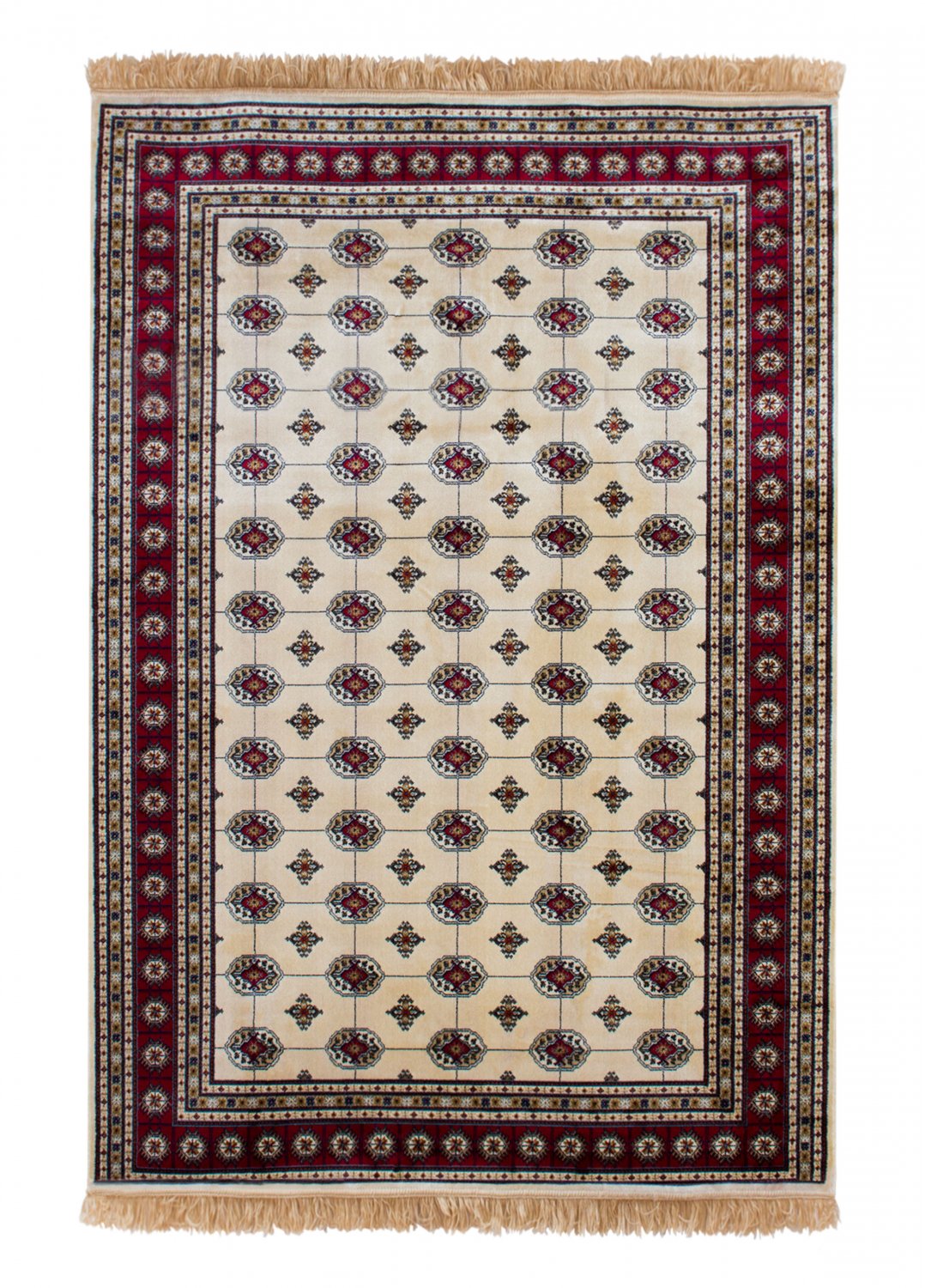 Wilton rug
- Kashmir Boccara (ivory)
