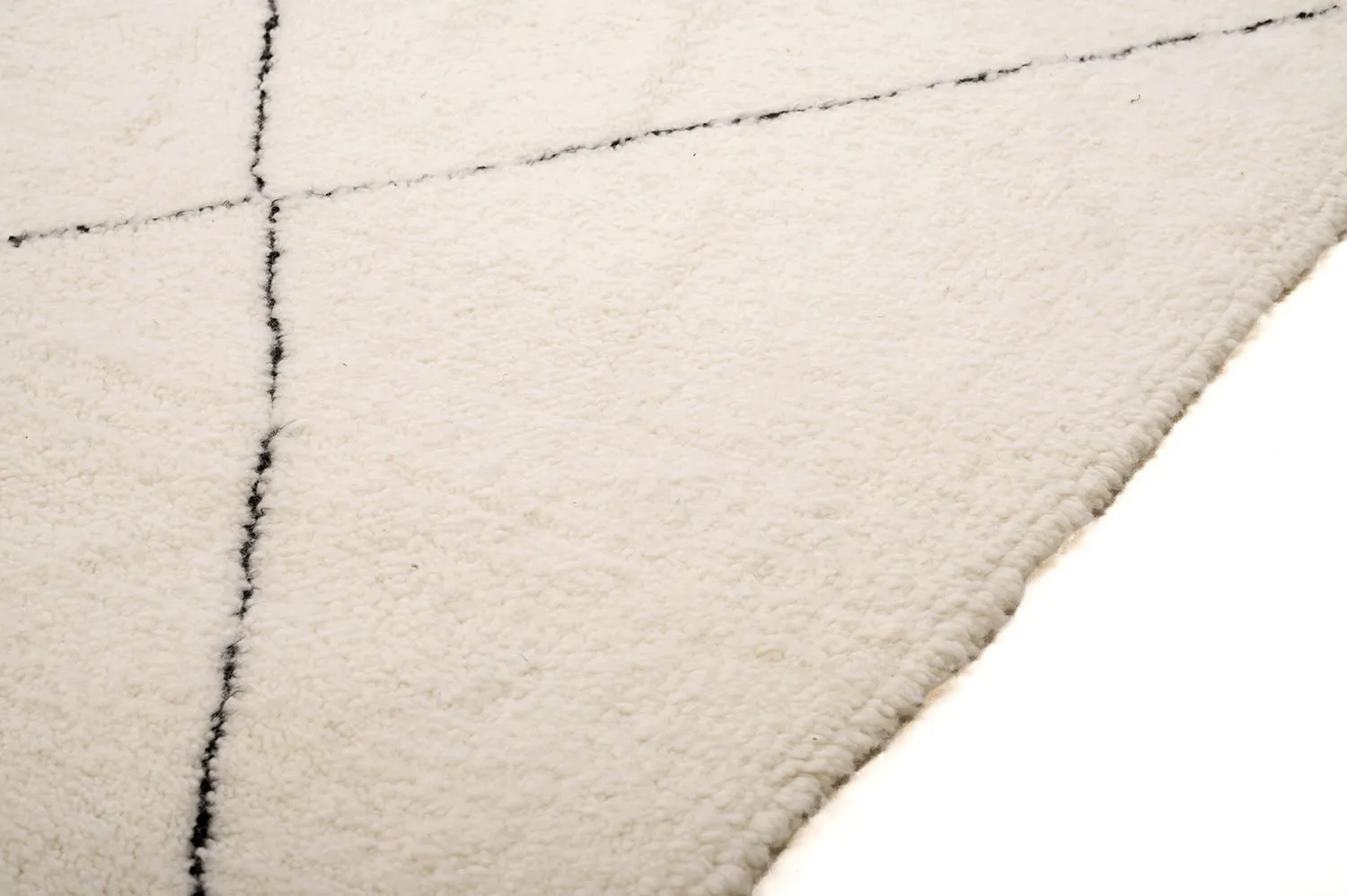 Kilim Moroccan Berber rug Beni Ourain 210 x 295 cm