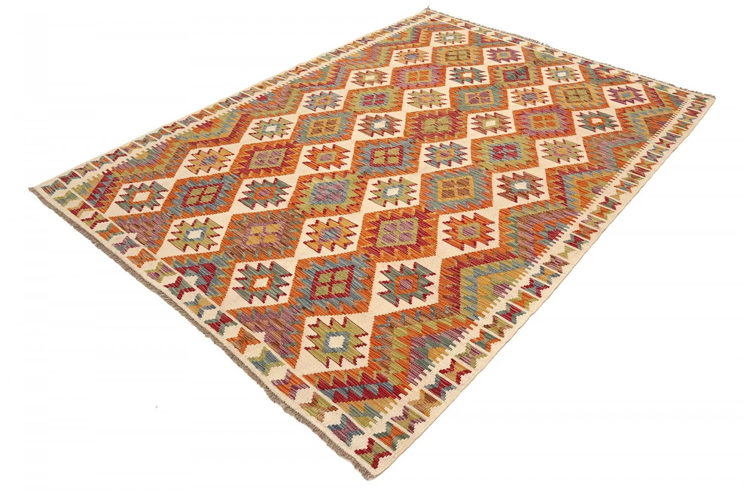 Oriental kilim rug 252 x 177 cm