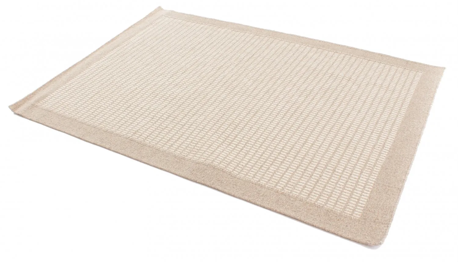 Wool rug - Luxor (beige/white)