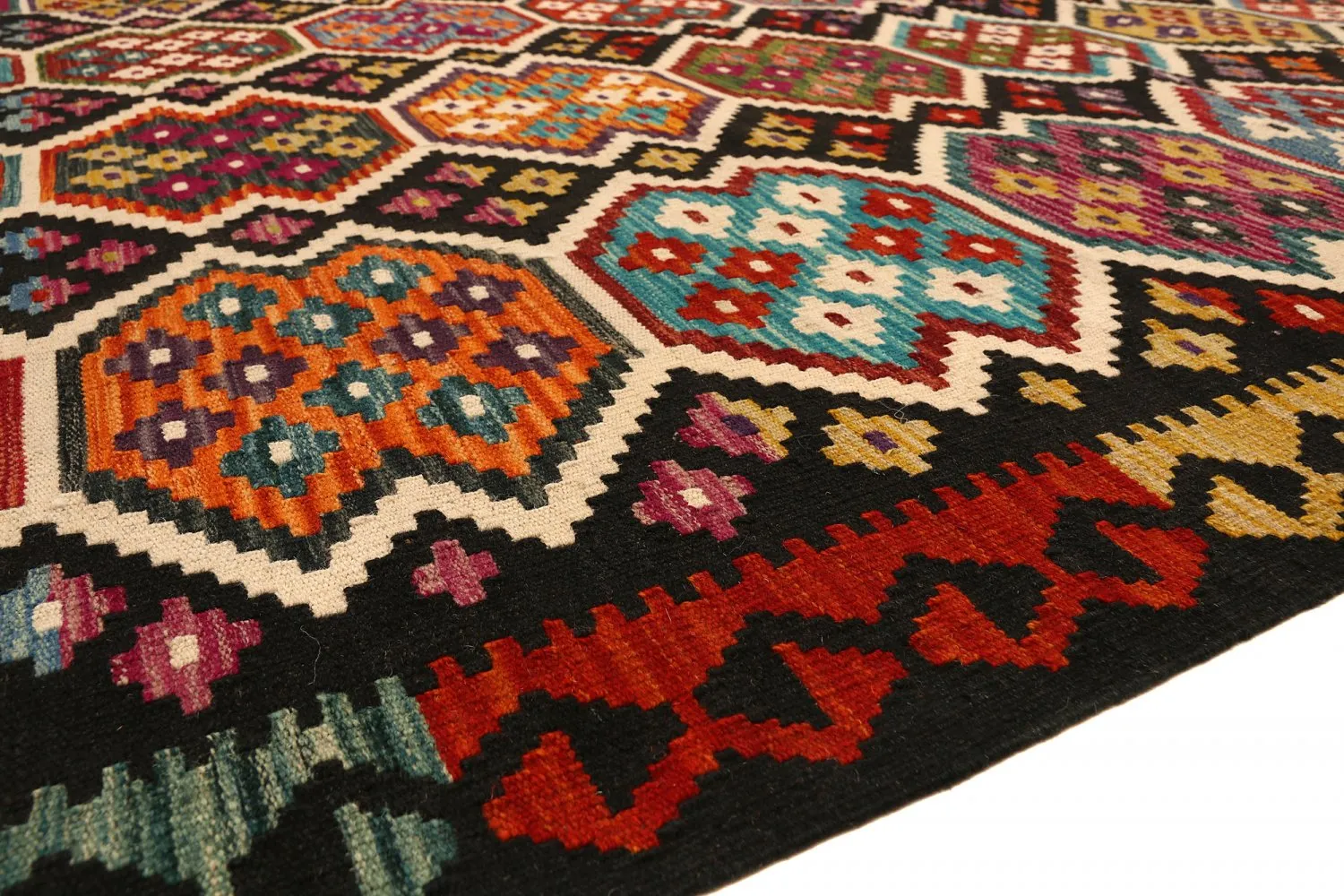 Oriental kilim rug 297 198 cm