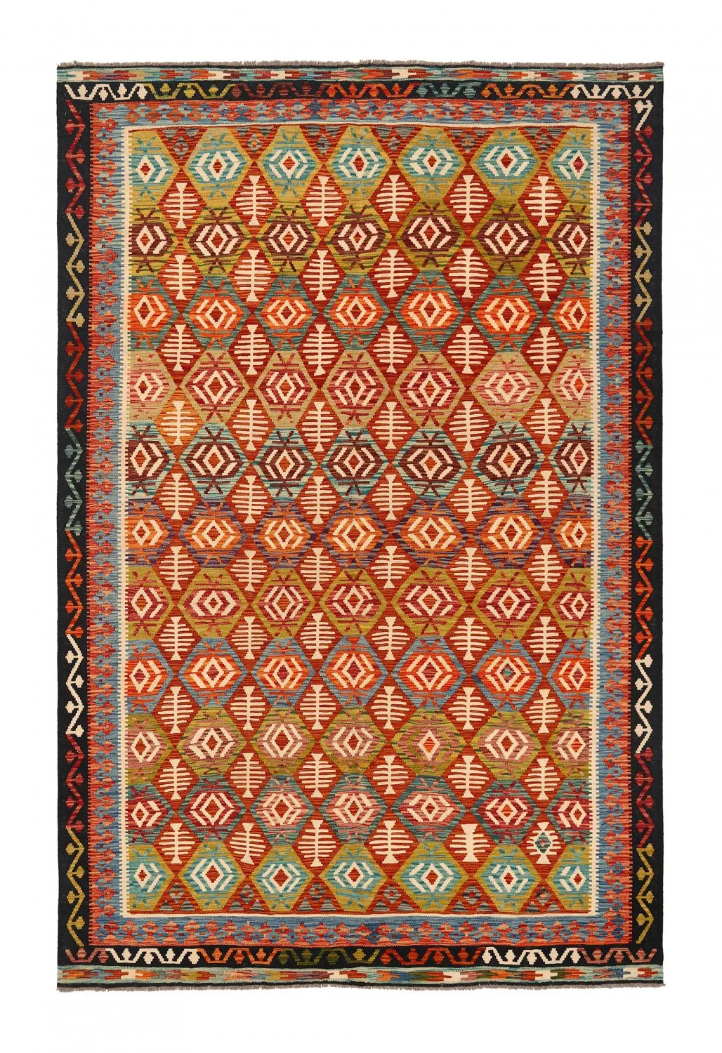 Oriental kilim rug 305 x 202 cm