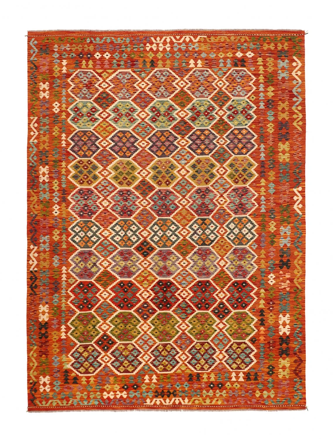 Oriental kilim rug 342 x 252 cm