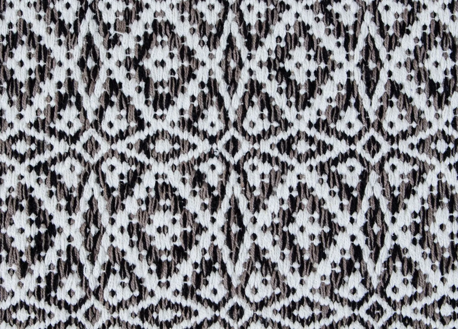 Rag rug - Koster (black)