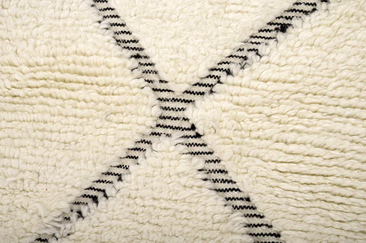 Kilim Moroccan Berber rug Beni Ourain 190 x 285 cm