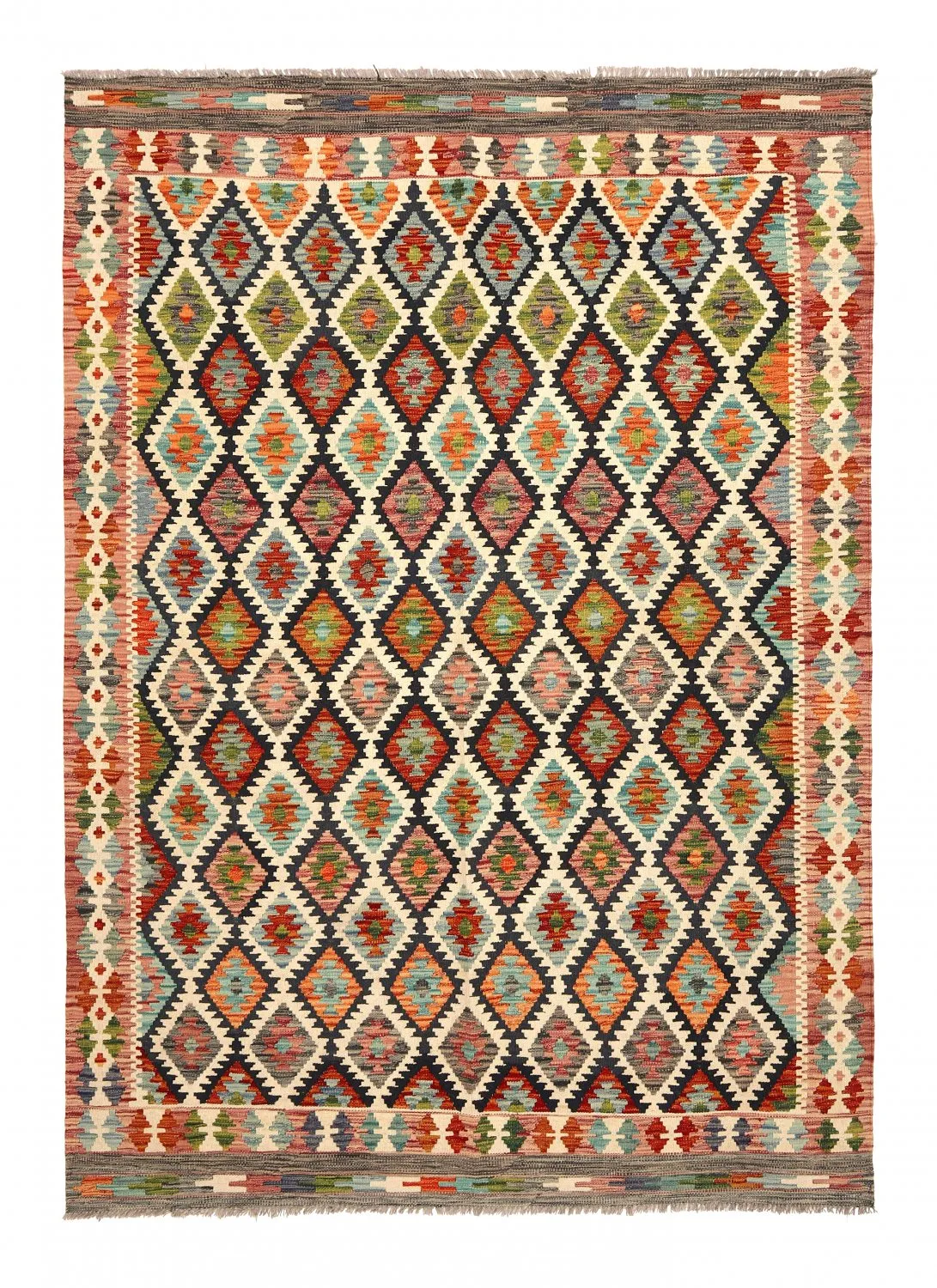 Oriental kilim rug 236 x 175 cm