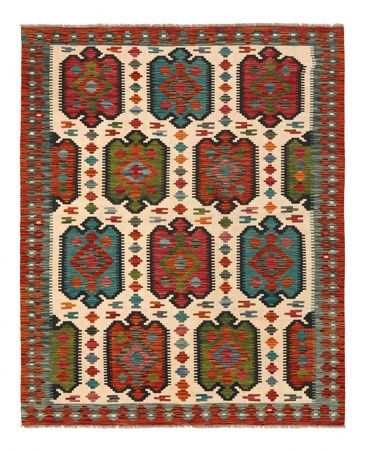 Oriental kilim rug 191 x 155 cm