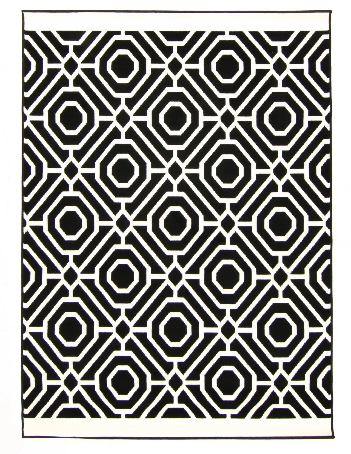 Wilton rug - Florence Blackpool (black)