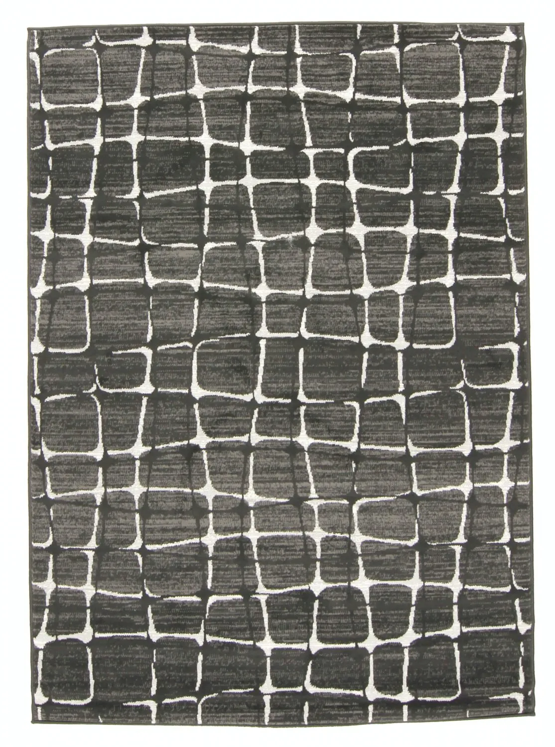 Wilton rug - Florence Cross (grey)
