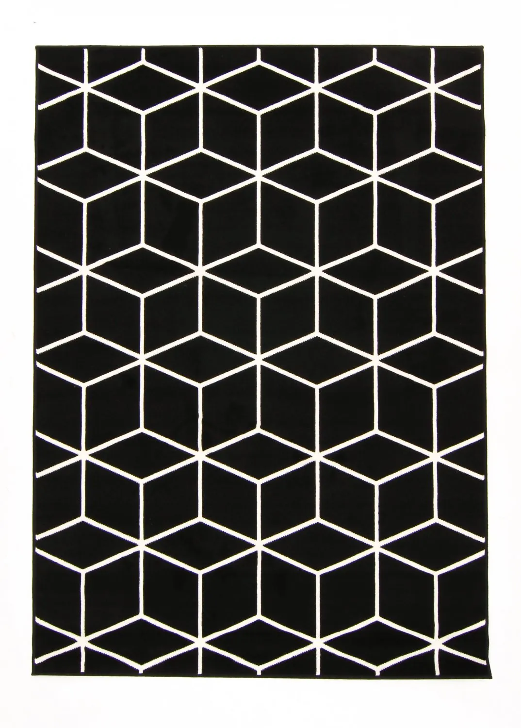 Wilton rug - Florence Square (black)