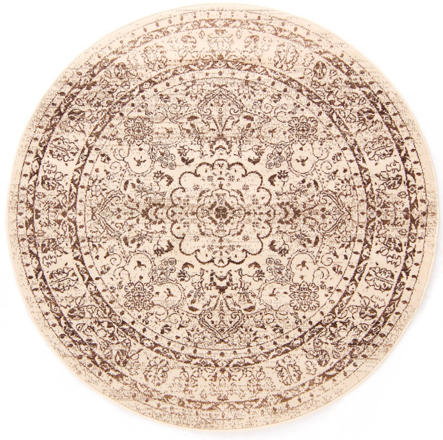 Round rug - Peking Noble (white)