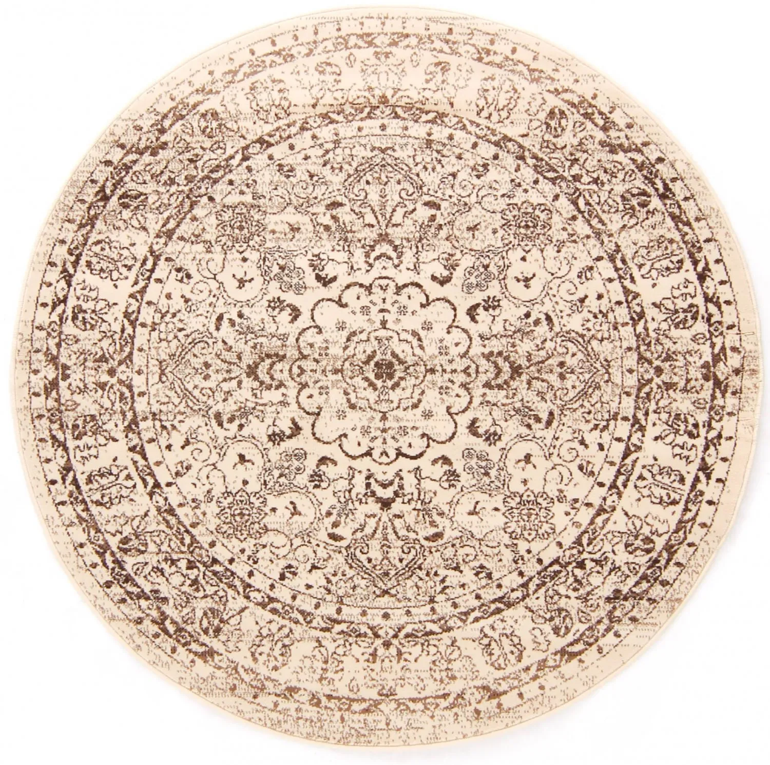 Round rug - Peking Noble (white)