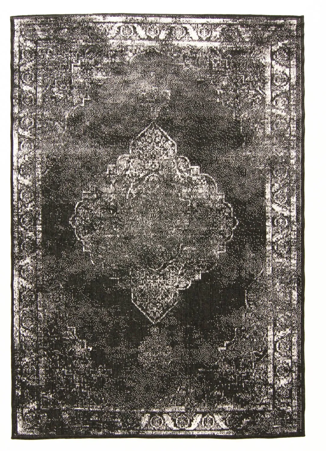Indoor/Outdoor rug - Brussels Weave (black)