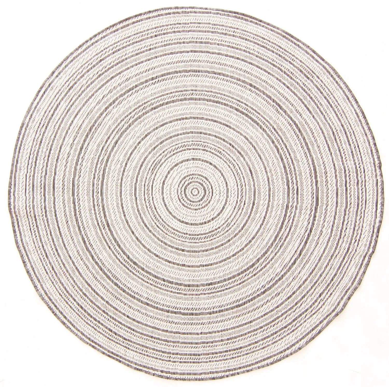 Round rug - Brussels Weave (grey)