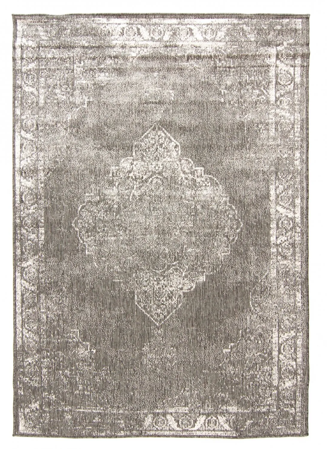 Indoor/Outdoor rug - Brussels Weave (grey)