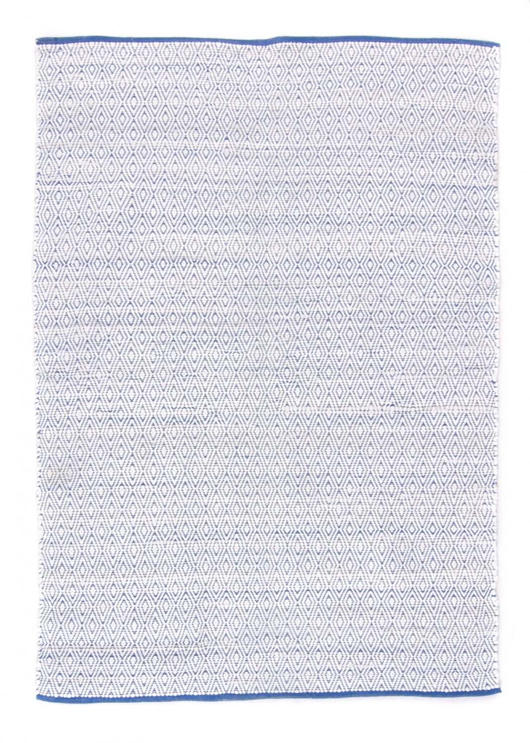 Rag rug - Falster (blue)