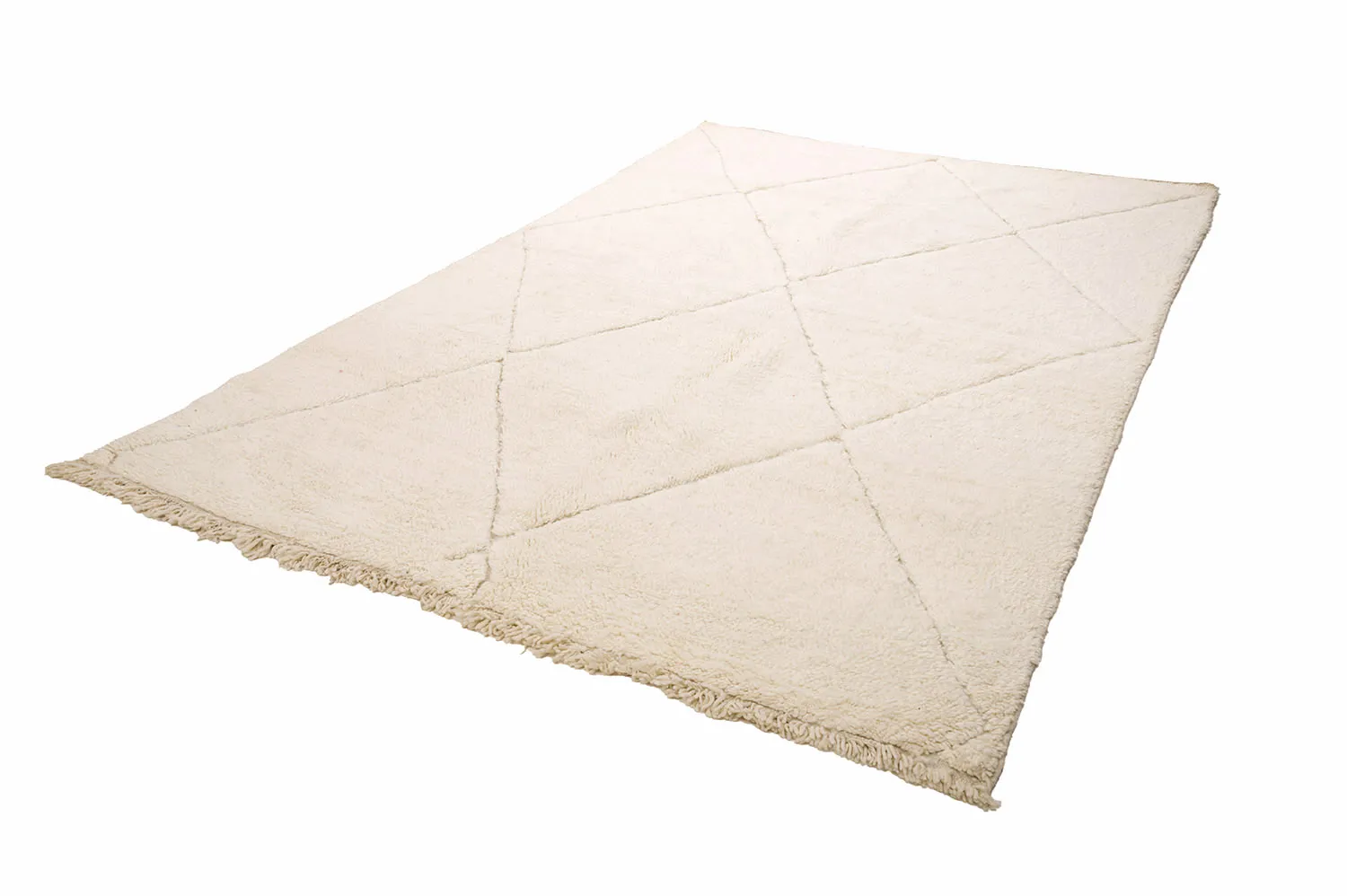 Kilim Moroccan Berber rug Beni Ourain 195 x 325 cm