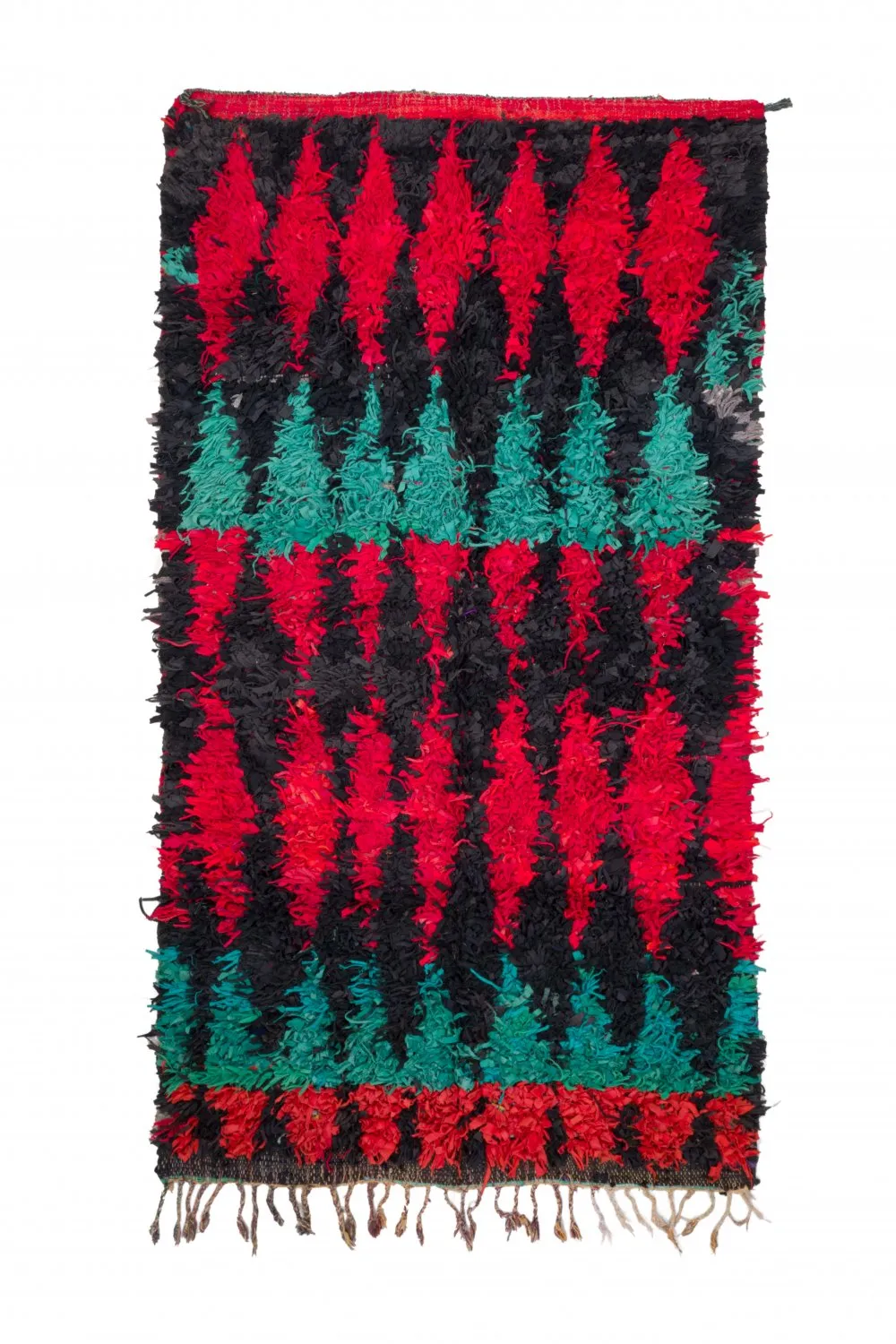 Moroccan Berber rug Boucherouite 285 x 160 cm