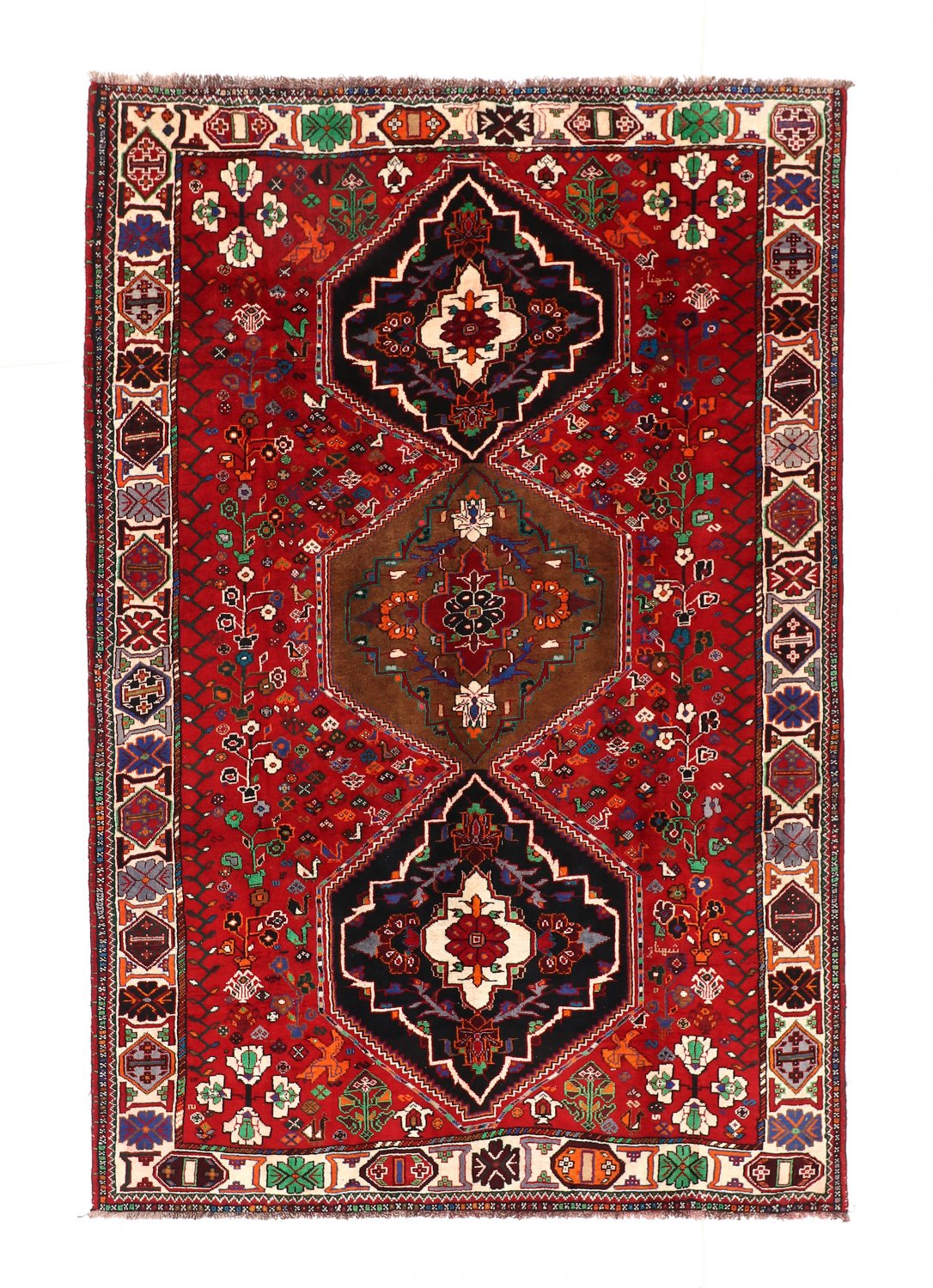 Persian rug Hamedan 281 x 179 cm