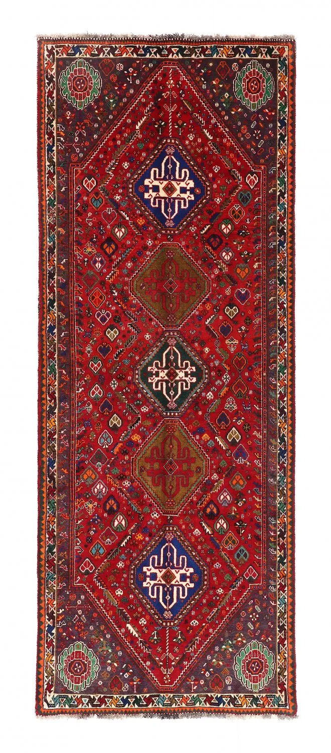 Oriental Rug Hamedan 280 x 107 cm