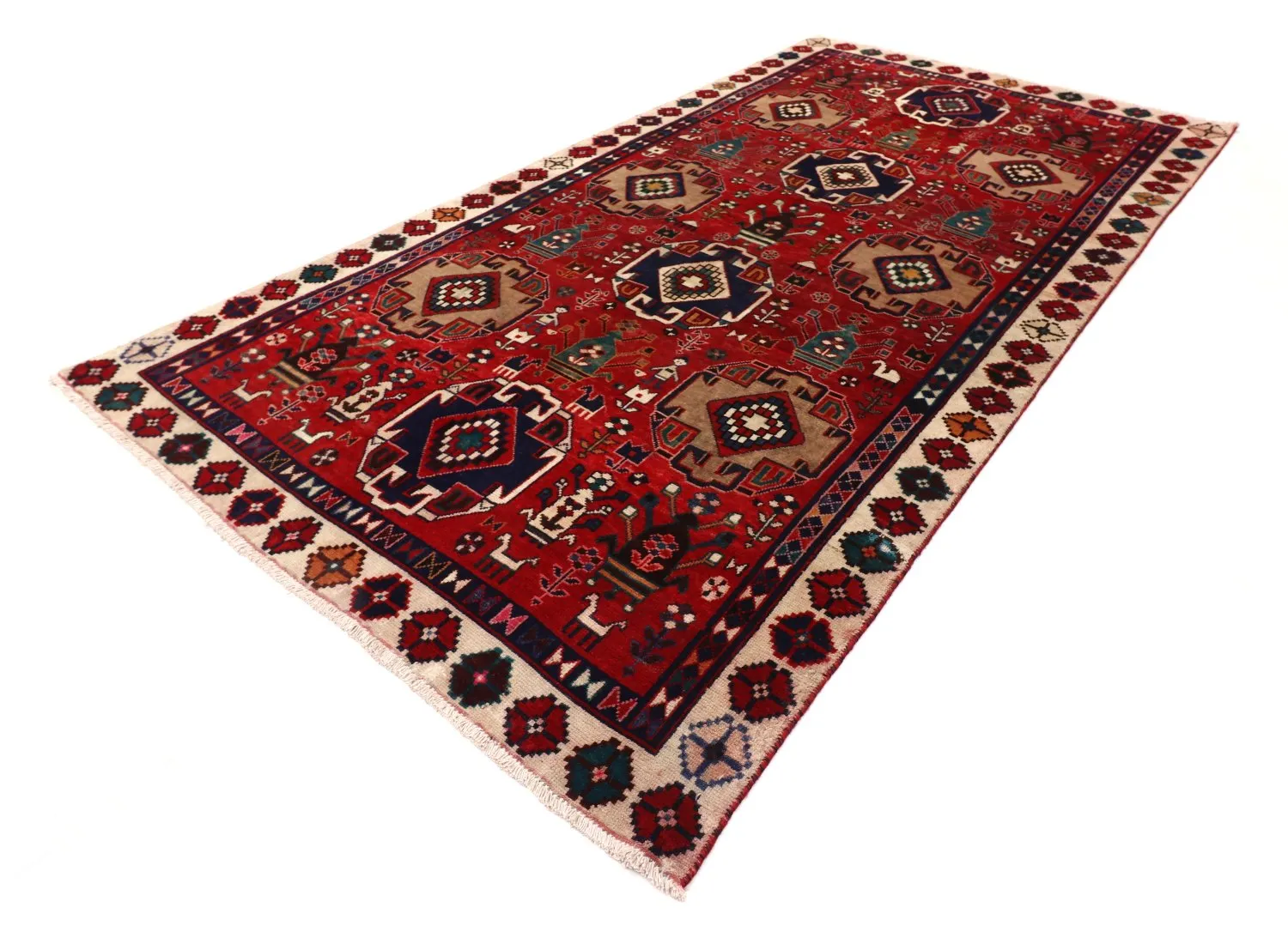 Oriental Rug Hamedan 280 x 146 cm