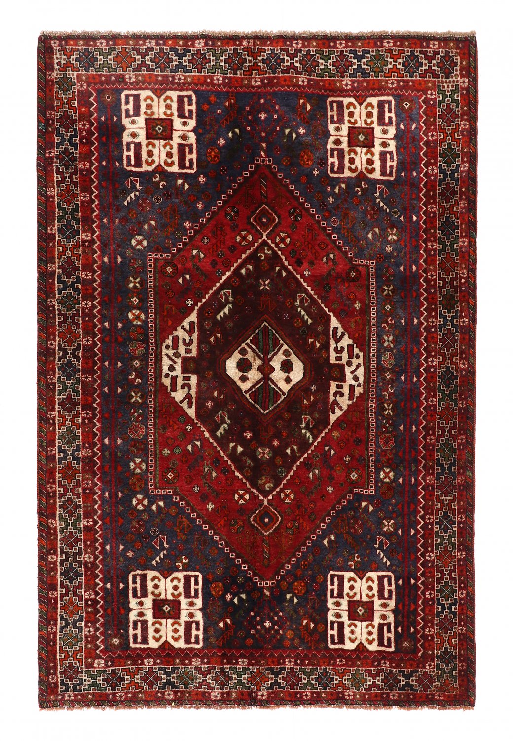 Persian rug Hamedan 246 x 159 cm