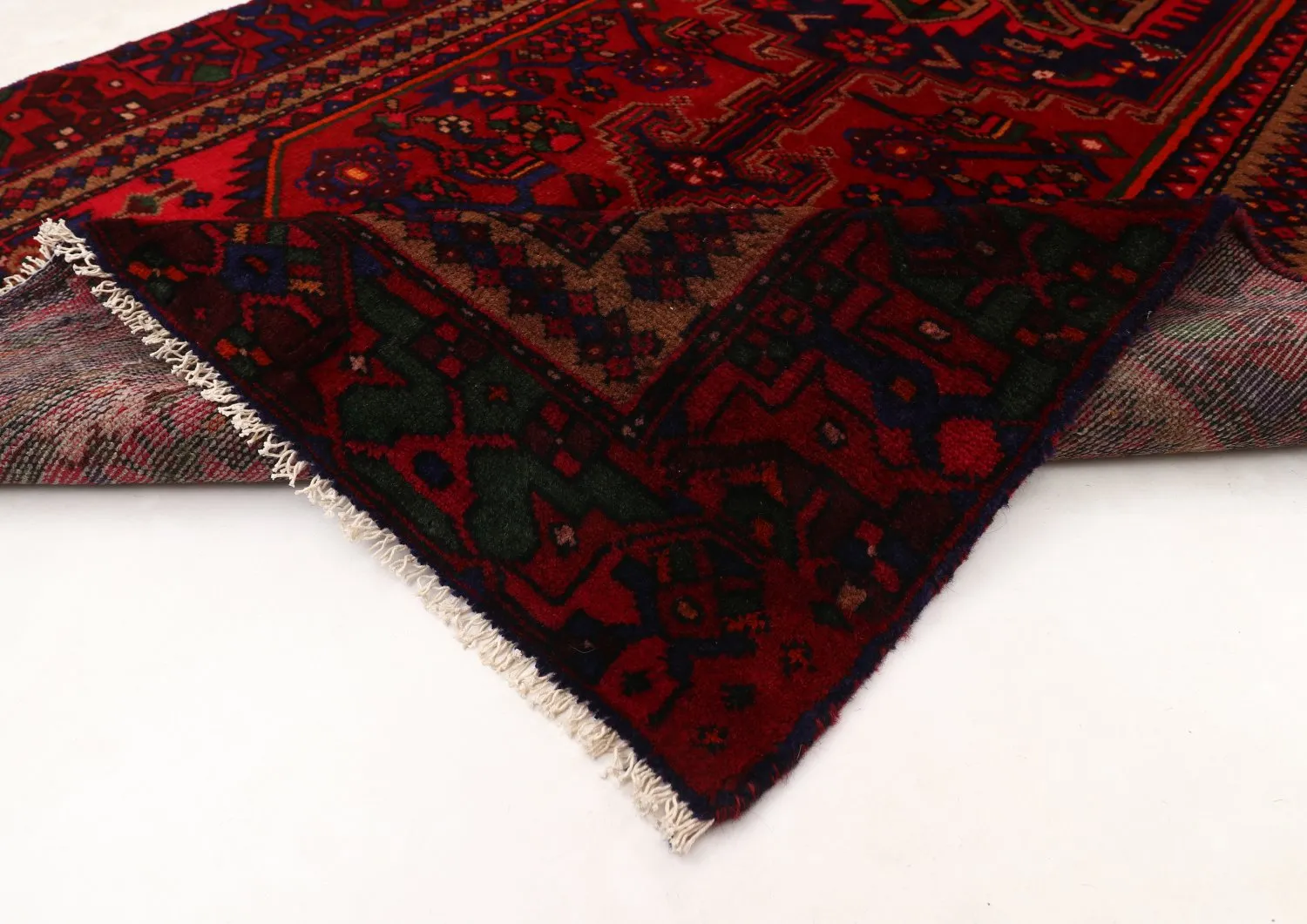 Oriental Rug Hamedan 301 x 113 cm