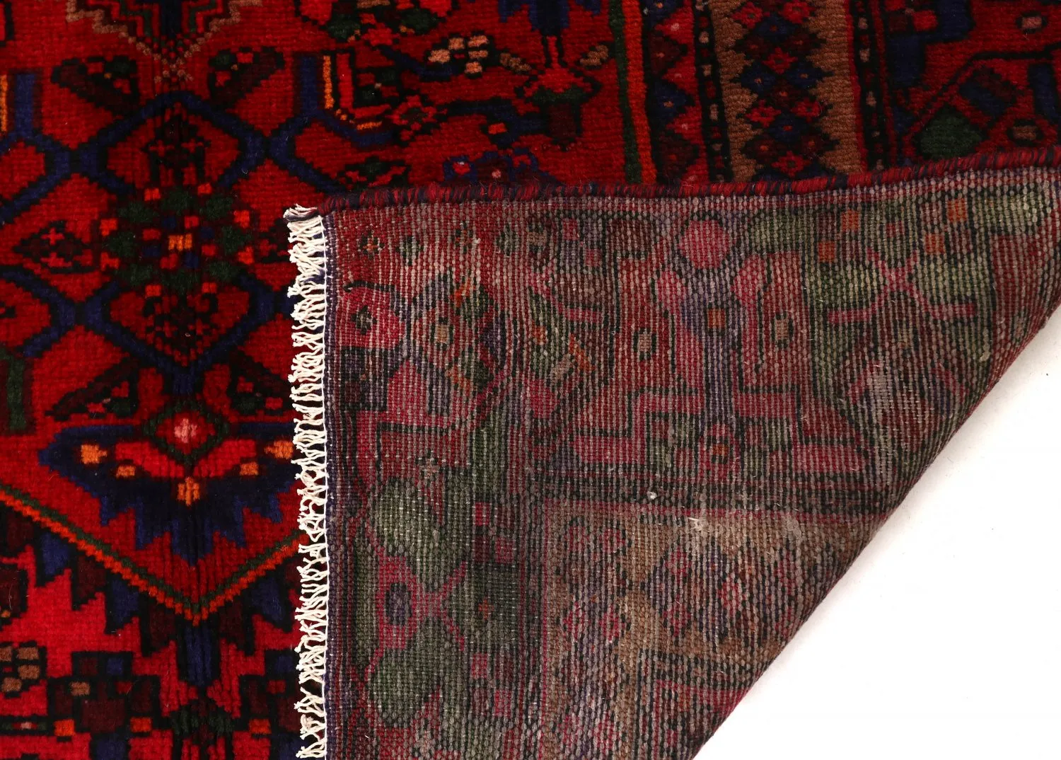 Oriental Rug Hamedan 301 x 113 cm