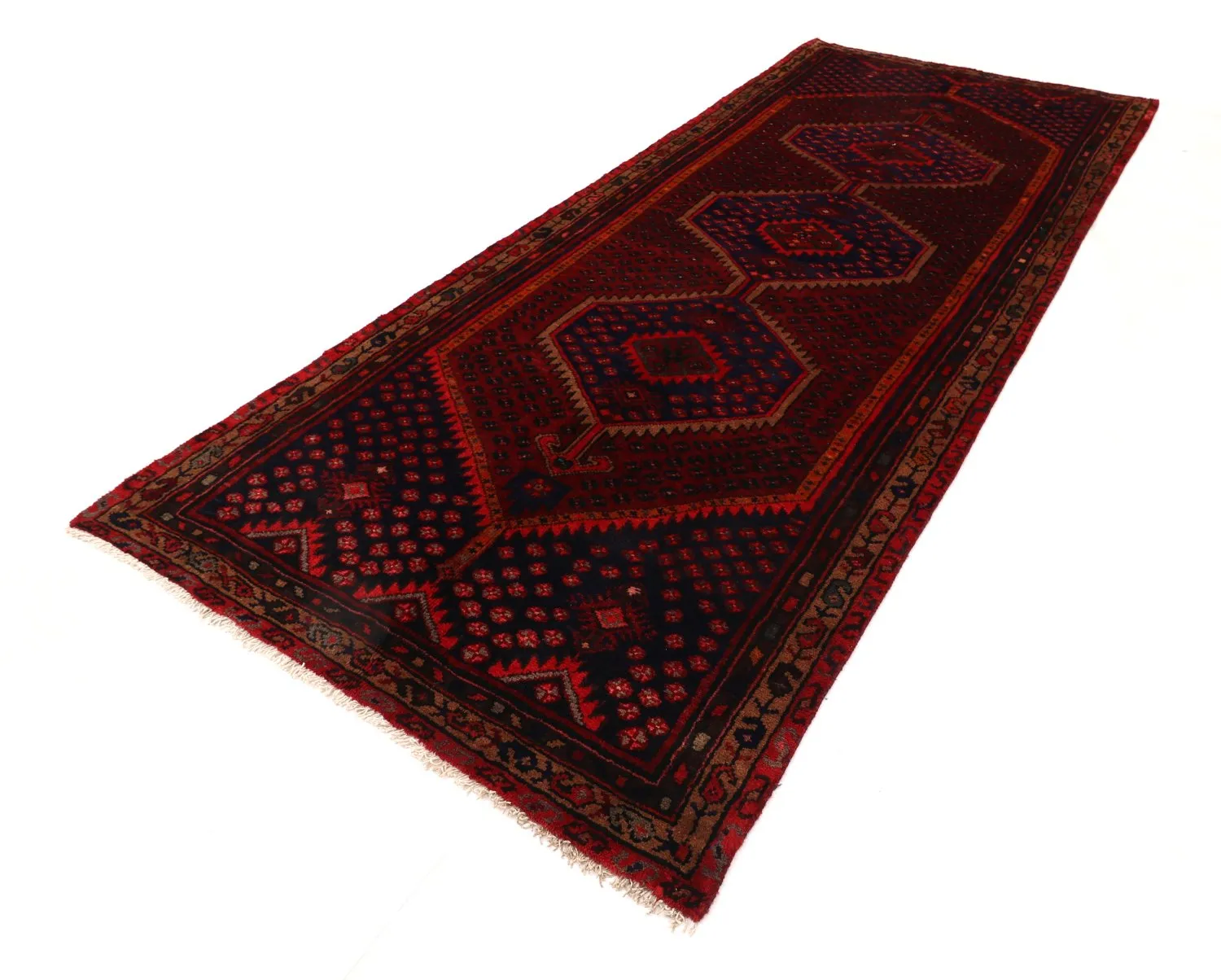 Oriental Rug Hamedan 281 x 118 cm