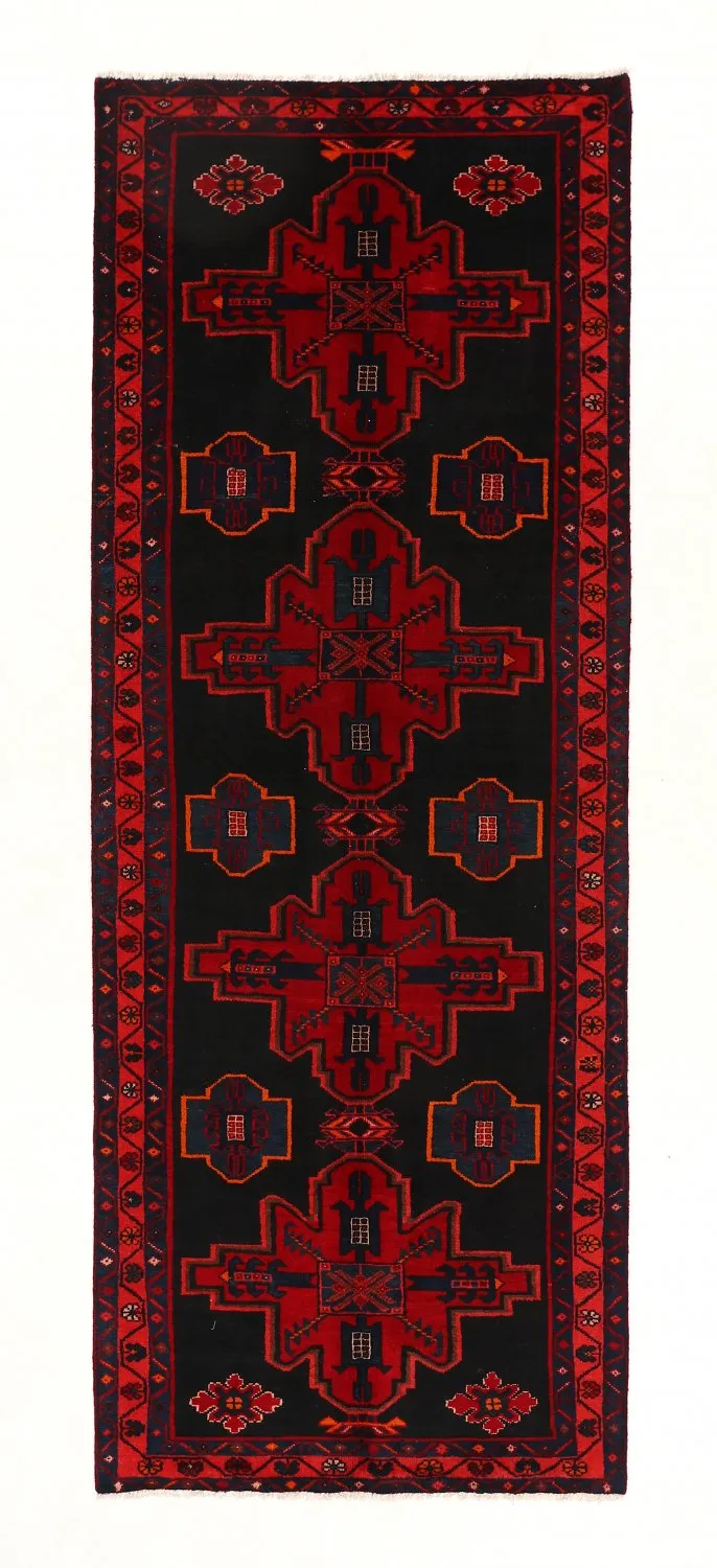 Oriental Rug Hamedan 296 x 110 cm