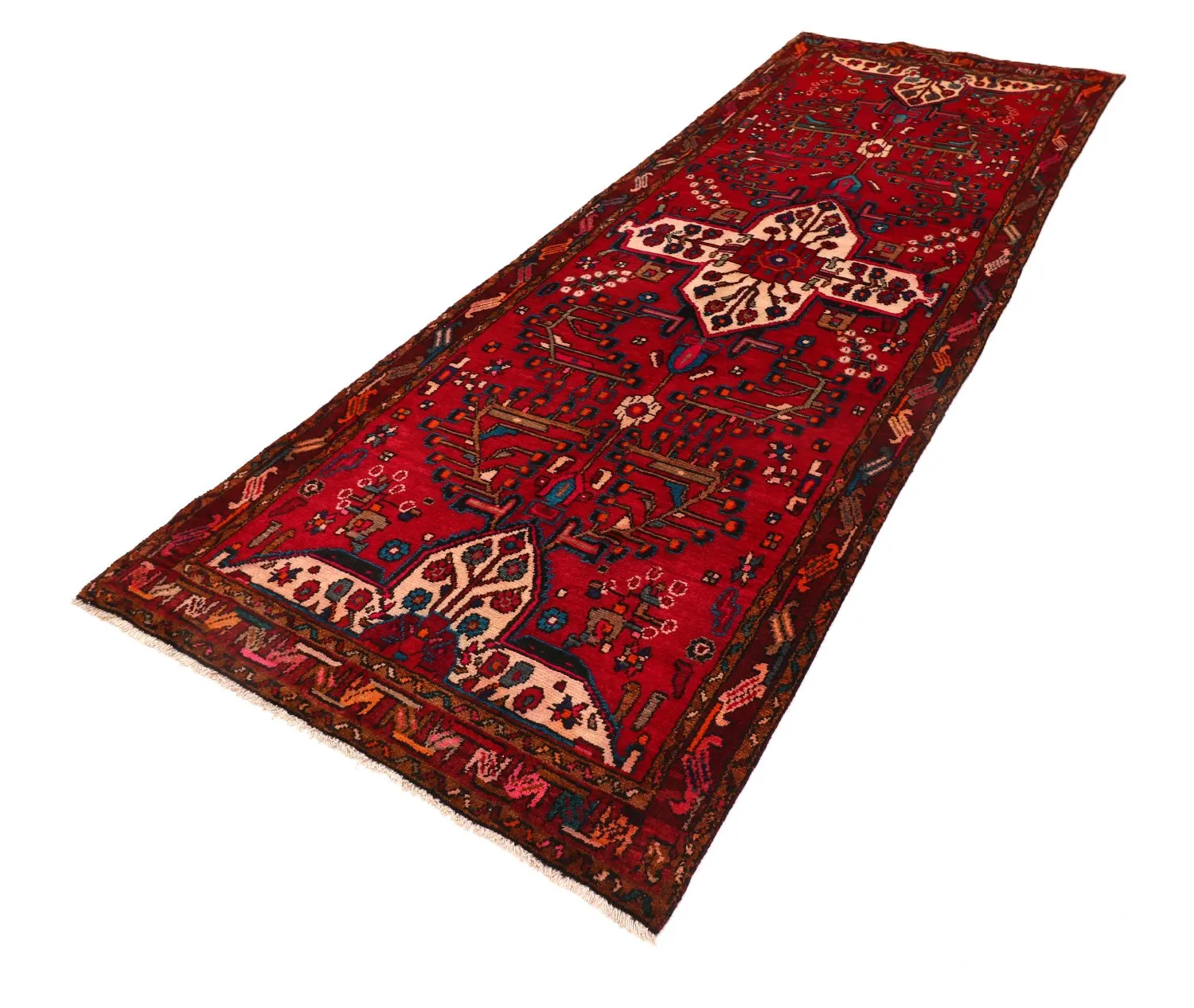 Oriental Rug Hamedan 312 x 111 cm