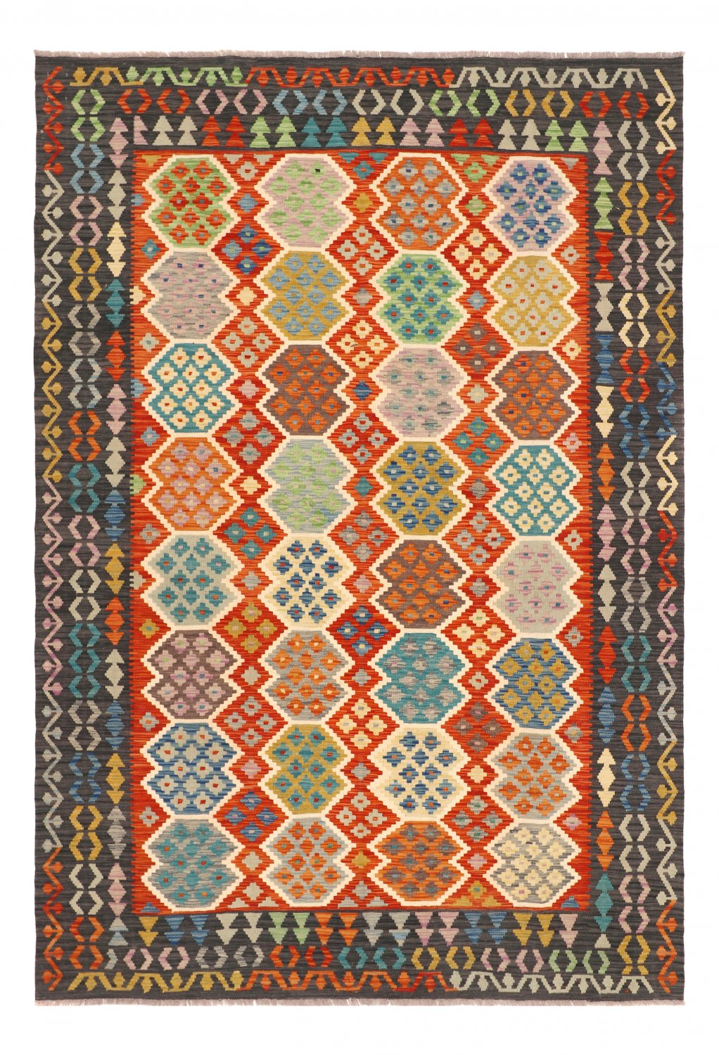 Kilim rug Afghan 294 x 203 cm