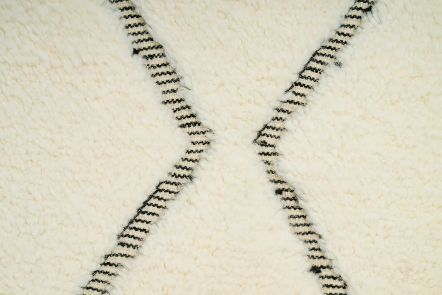 Kilim Moroccan Berber rug Beni Ourain 205 x 295 cm