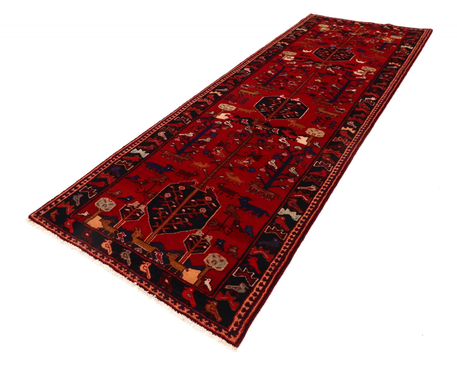 Oriental Rug Hamedan 297 x 108 cm