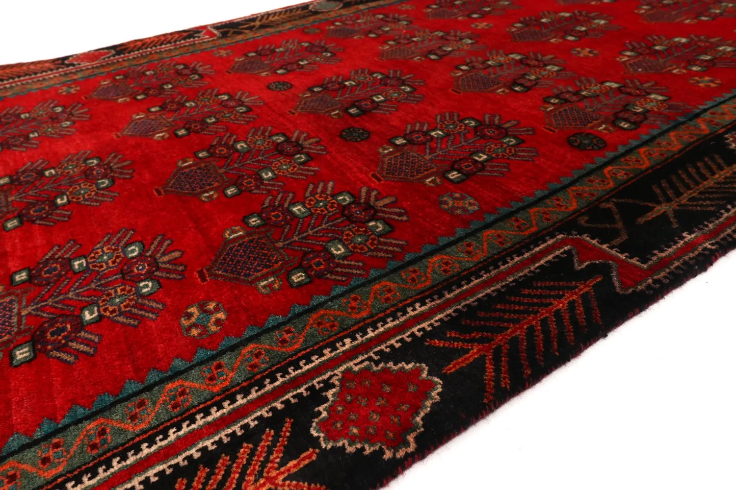 Oriental Rug Hamedan 297 x 116 cm