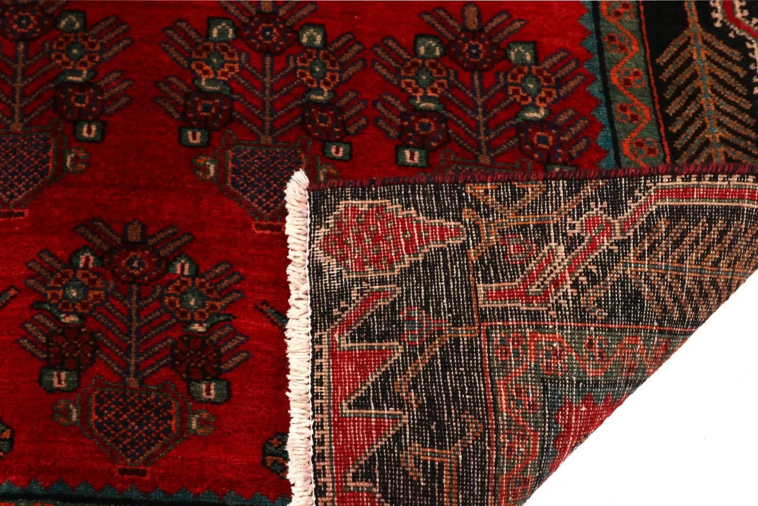 Oriental Rug Hamedan 297 x 116 cm