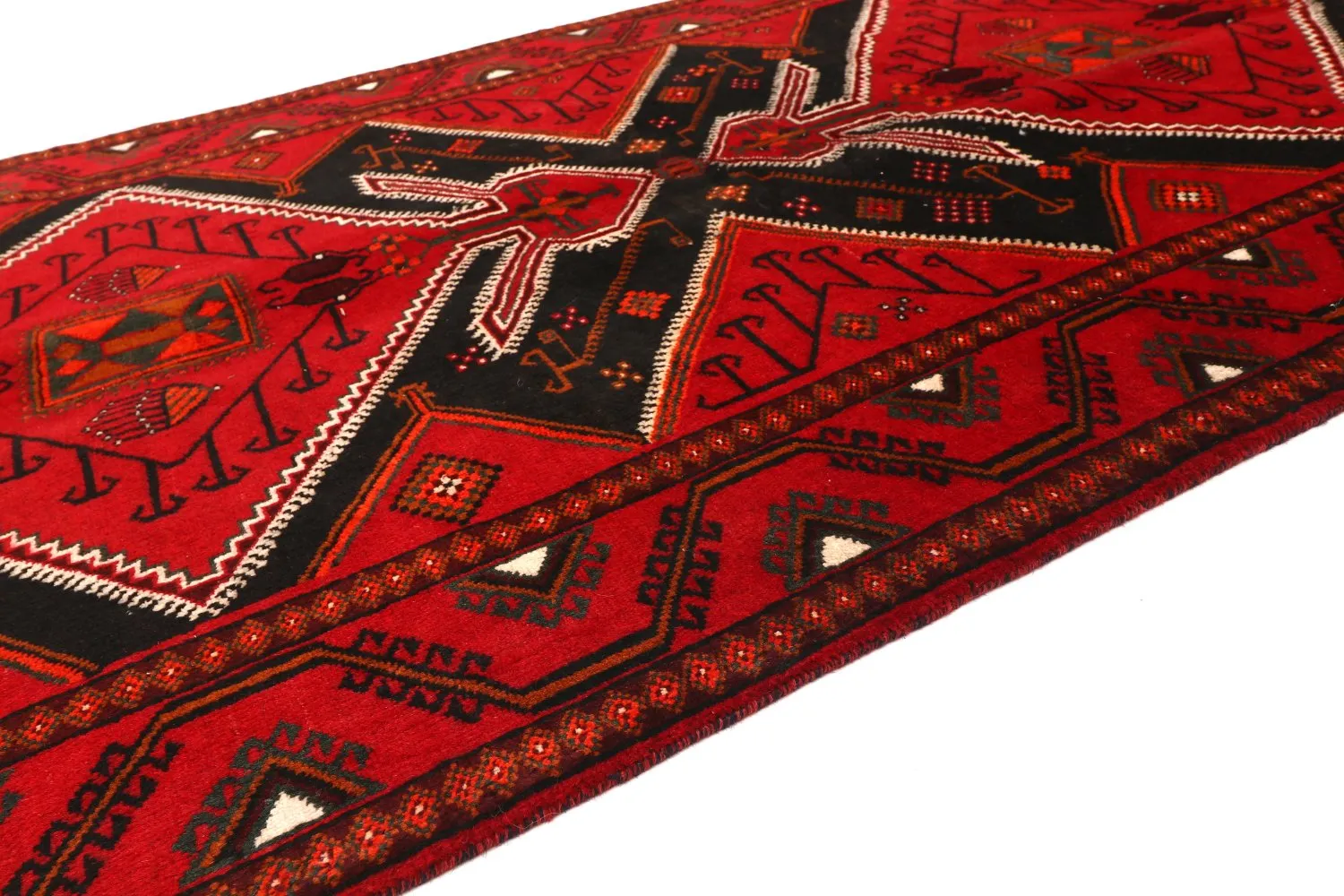Oriental Rug Hamedan 299 x 127 cm