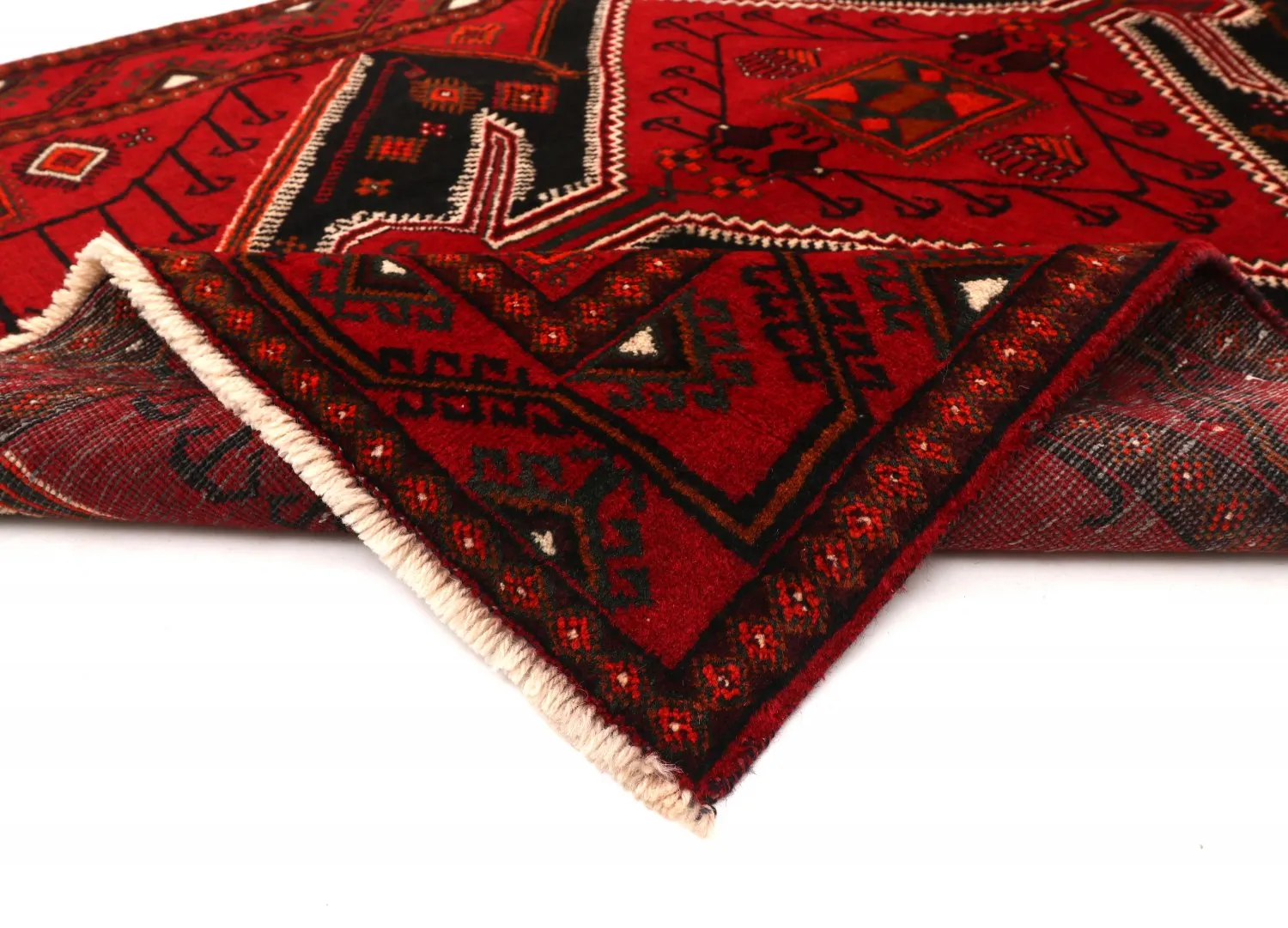 Oriental Rug Hamedan 299 x 127 cm