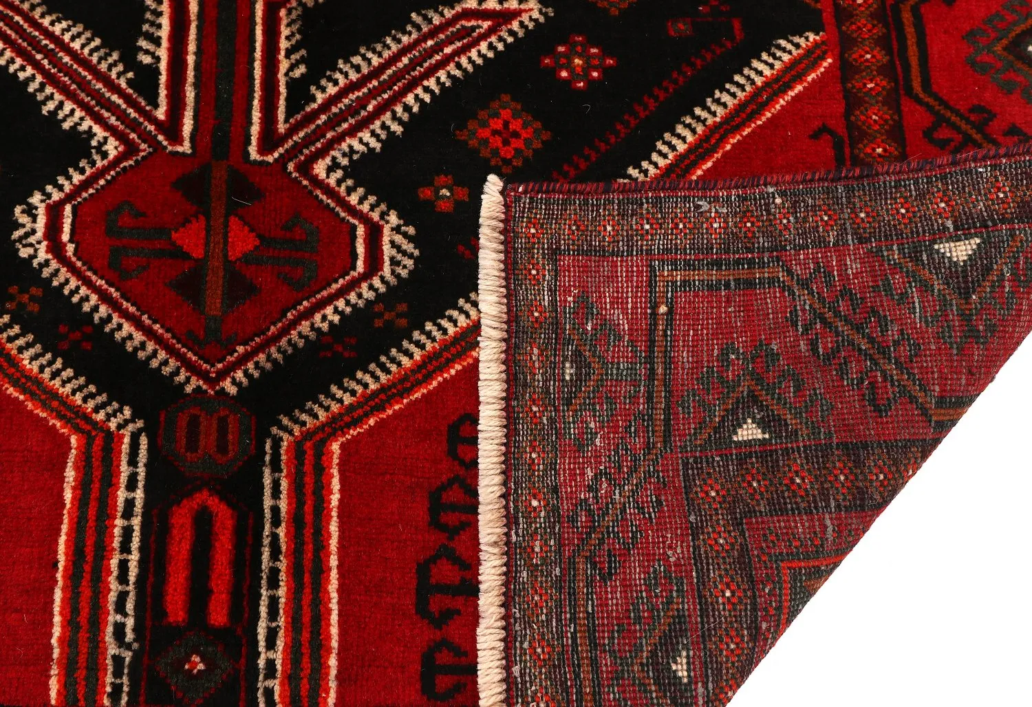 Oriental Rug Hamedan 299 x 127 cm