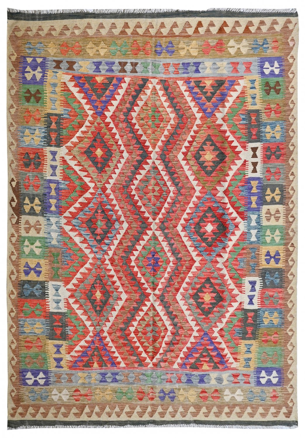 Kilim rug Afghan 293 x 201 cm