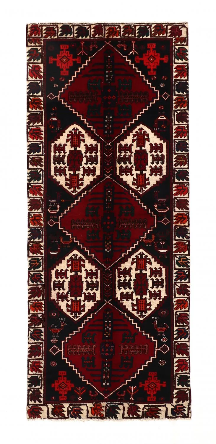Oriental Rug Hamedan 275 x 112 cm