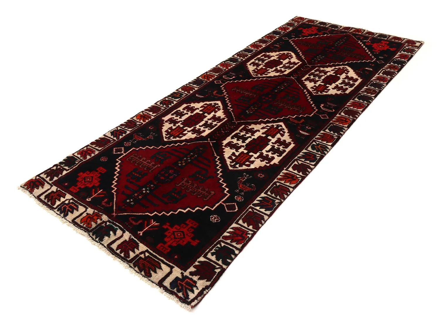 Oriental Rug Hamedan 275 x 112 cm