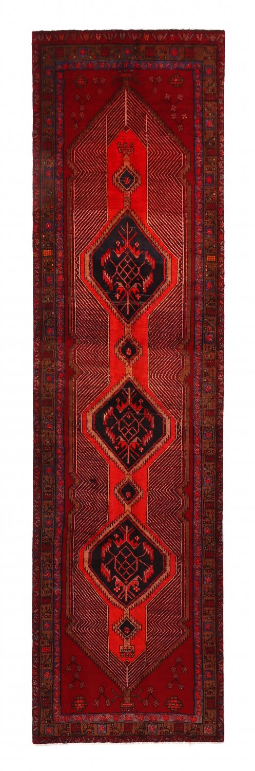 Persian rug Hamedan 381 x 106 cm