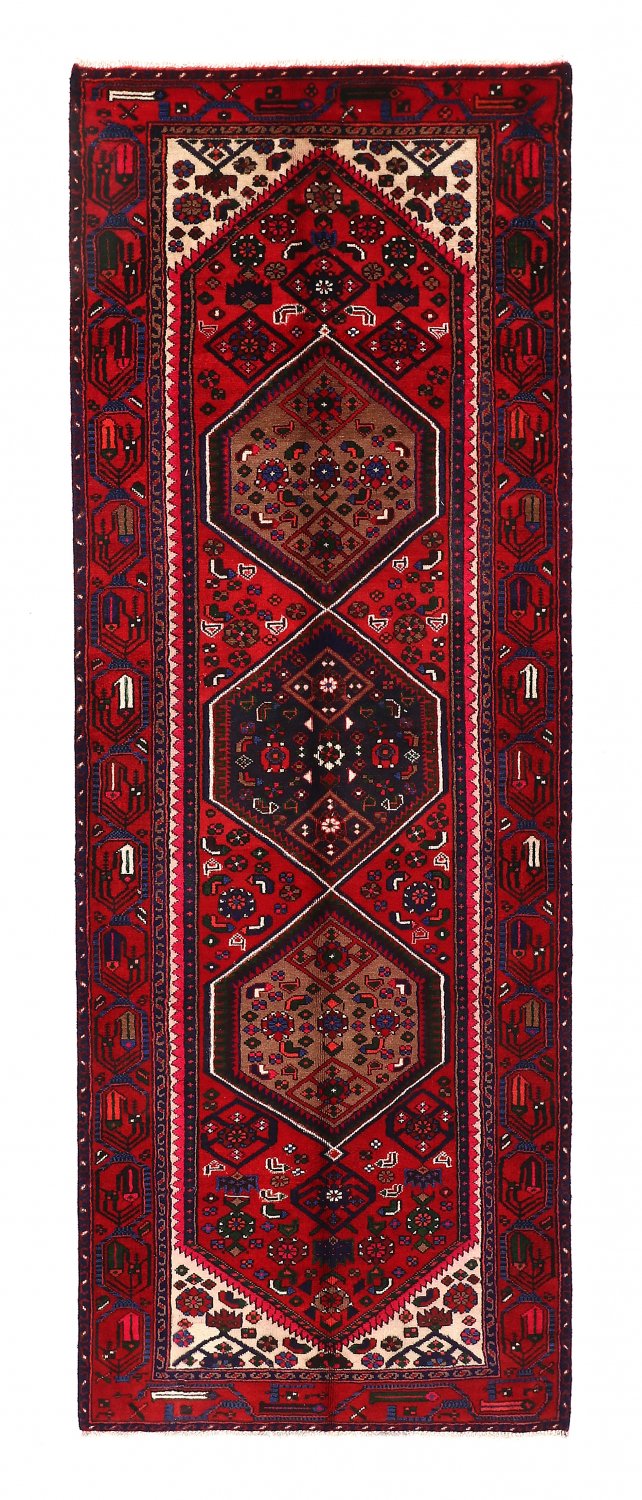 Persian rug Hamedan 281 x 102 cm