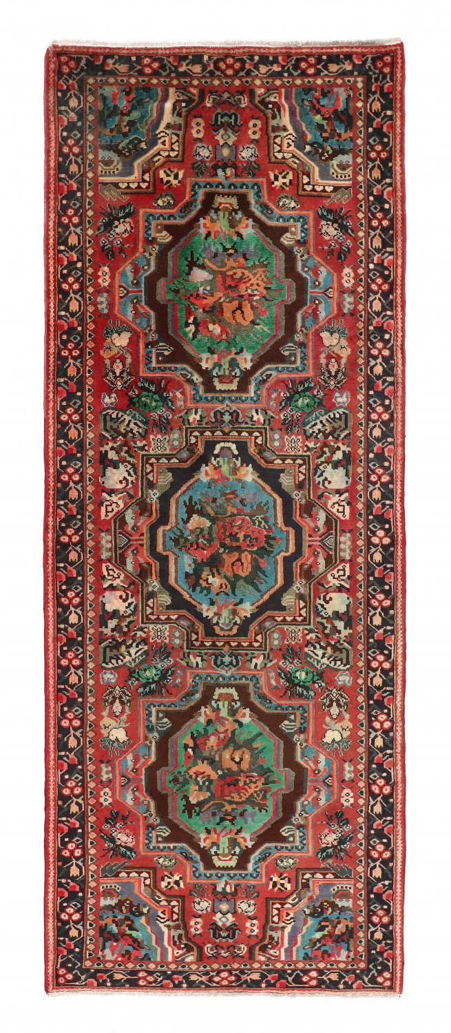 Persian rug Hamedan 309 x 115 cm